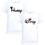 Matching Couples Shirts His and Her Shirt Set for Men Women Outfits Men Women T-shirt 41 Women XXL/MenS White