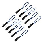 STOBOK 10pcs Cord Pulls Zip Tags Zip Slider Pull Wire Zipper Extender Tabs Zip Zipper Pull Replacement Zipper Pull Extension for Jackets Backpack