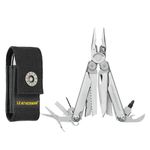 LEATHERMAN, Wave+, 18-in-1 Full-Size, Versatile Multi-tool for DIY, Home, Garden, Outdoors or Everyday Carry (EDC), Stainless Steel with Nylon Sheath