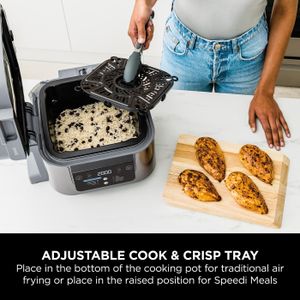 Ninja Speedi 10-in-1 Rapid Cooker & Air Fryer, 5.7L – Sea Salt Grey