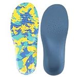 Kids Arch Support Shoe Insoles, Soft Kids Shoe Insoles Kids Arch Support Flat Foot Insoles for Flatfoot Pain Relief Running Walking (XL 32~34)