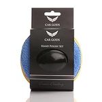 Car Gods Wax Applicator Set with Handle - Perfect for Cleaning, Waxing and Polishing