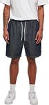 Southpole Men's Denim Shorts, darkblue Washed, XL