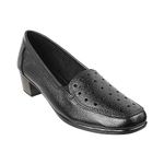 Mochi Women's Black Leather Pumps 6-UK 39 (EU) (31-4880)