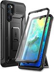 SUPCASE Huawei P30 Pro Case (2019 Release), [Unicorn Beetle Pro Series] Full-Body Dual Layer Rugged with Holster & Kickstand (Black) - 6.47 inches