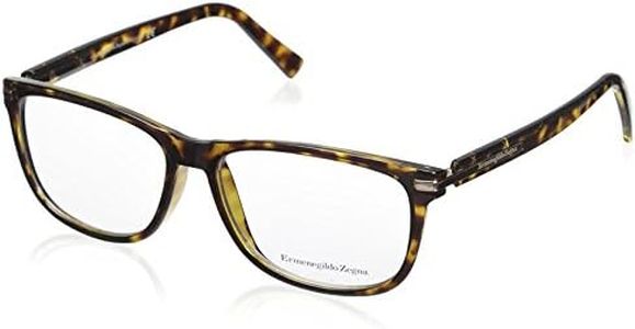 Ermenegildo Zegna Men's Brillengestelle EZ5005 Optical Frames, Brown (Brown), 55.0