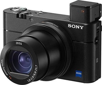 Sony RX100 V | Premium-Kompaktkamera (1,0-Typ-Sensor, 24-70 mm F1.8-2.8-Zeiss-Objektiv, 4K-Filmaufnahmen und neigbares Display)