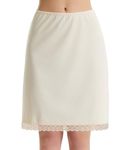 Trifolium Premium Cooling Half Slip for Women Petticoat 19 Inch Beige UK 18-20 Factory Label XL (1835-19IN-18-20-X-BG)