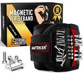 Amteker Gifts for Men Magnetic Wristband, Stocking Fillers for Men, Secret Santa Gifts for Men, Mens Gifts for Christmas, Dad Gifts, Gadgets for Men Gifts for Dad, Gifts for Men Who Have Everything