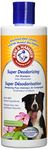 Arm & Hammer Super Deodorizing Shampoo in Kiwi Blossom, Best Odor Eliminating Shampoo for All Dogs and Puppies, 2 Pack