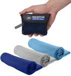 Tough Outdoors Cooling Towels (38.5"x12") - Cooling Towels for Neck & Face, Cooling Neck Wraps - Ice Towel & Sweat Rag for Camping, Gym, Yoga & Sports