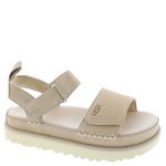 UGG Women's Goldenstar Flat Sandal, Driftwood, 9