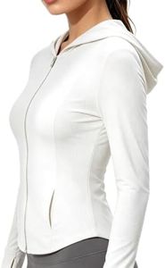 TrekWave Women's UPF 50+ Sun Protection Zip Hoodie Lightweight Jacket