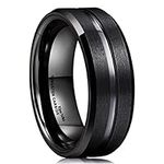 King Will Classic 8mm Black Tungste