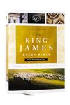 KJV, The King James Study Bible, Full-Color Edition, Cloth-bound Hardcover, Red Letter: KJV Holy Bible
