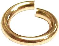 10 pcs 14k Gold Filled Round 6mm 1mm / 18GA Gauge Wire Open Jump Ring