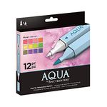 Spectrum Noir SPECN-AQ12-FLO Watercolor Marker Set