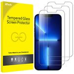 JETech Screen Protector Compatible with iPhone 13 Pro Max 6.7-Inch, Tempered Glass Film, 3-Pack