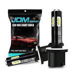 JDM ASTAR Extremely Bright Max 50W High Power 880 886 890 892 CREE LED Bulbs for DRL or Fog Lights, Xenon White