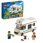 LEGO City Great Vehicles Holiday Camper Van Toy Car for Kids Aged 5 Plus Years Old, Caravan Motorhome Summer Sets, Gift Idea 60283