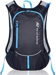 Hydration Backpacks Hydration Packs Water Backpacks with BPA Free 2L Water Bladder Waterproof (Blue)