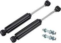 Speedway Short Gas-Filled Tube Shocks, Black Painted w/Studs