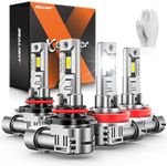 SEALIGHT 9005 H11 Bulbs, 96,000LM 9