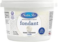 Satin Ice Rolled Fondant - Shimmer - 450 g (Pearl, 450 G)
