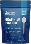 Judee’s Goat Milk Powder 11 oz - Blends Well in Smoothies and Great for Baking - Convenient for Travel, Hiking, and Camping - Non-GMO, Gluten-Free and Nut-Free