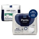 Abena Pants Premium Pull-Up Incontinence Pants, Eco-Labelled Incontinence Pants for Men & Women, Discreet, Protective, Breathable, Comfortable, Medium 3, 80-110cm Waist, 2400ml Absorbency, 15PK