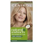 Clairol Natural Instincts Semi-Permanent No Ammonia Hair Dye, 9 Light Blonde