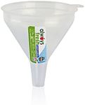 COMPAC HOME Small Funnel - Natural - Clear - Food Storage, Portion Control, Dishwasher Safe, Microwave Safe