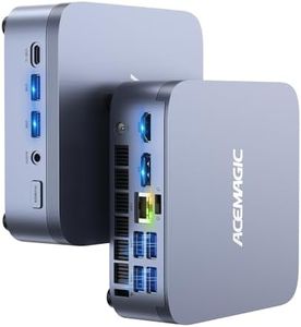 ACEMAGIC M5 Mini PC Intel Core i9-14900HX Flagship HX-Class Processor (24C/32T, 55W), 32GB RAM 1TB PCIe 4.0 SSD, HDMI 2.0 / DP 1.4, Mini PC Windows 11 Pro, WiFi 6E, Triple 4K Mini Gaming Computer