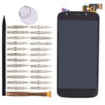 VEKIR E Play 5th Gen LCD Display Touch Digitizer Assembly Screen replacement for Motorola Moto E5 Play Black