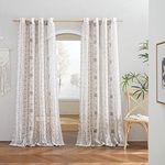 NICETOWN Boho Curtains Living Room 