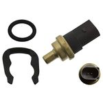 febi bilstein 29318 Coolant Temperature Sensor with seal and retaining spring, pack of one