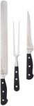 SARUMA 4 Piece Carving Knife Set for Meat 12 INCH Carving Knife with 6.5 inch Boning Knife and Carving Fork, Turkey Carving Knife, Brisket Knife, Ham Knife