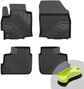 FROGUM No.77 Gummimatten Ganzjahresset von Auto Fußmatten Autofussmatten für Mitsubishi Space Star ab 2013 | Langlebiges TPE Material