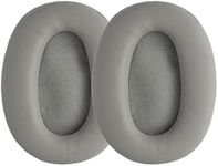 kwmobile Ear Pads Compatible with Sony MDR-1000X / WH-1000XM2 Earpads - 2X Replacement for Headphones - Grey