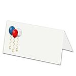 Balloon Place Cards - 20 Name Pack - Wedding Reception, Anniversary, Birthday Dining Table Decorations - Blank Guest Settings - Decorative Placement Tags - Beautiful Elegant Party Décor, Lunch Dinner