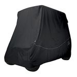 Classic Accessories 4010579-SSI Fairway Golf Cart Quick-Fit Cover Short Roof - Black - multi, N/A