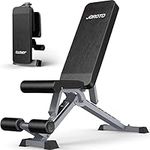 JOROTO Workout Bench Press Adjustable Weight Bench Foldable - 800 Pounds Loads Exercise Fitness Gym Benches