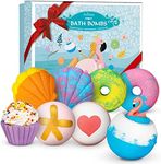 Bath Bombs Gifts for Women- 8pcs Na