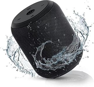 Bluetooth Speaker, BT5.0 Wireless Speaker with 15W Stereo Sound, IPX6 Waterproof Shower Speaker, TWS, 15H Playtime Portable Speakers for Party Beach Camping