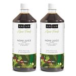 Kapiva Noni Juice (2L) - Rich in Antioxidants, Boosts Energy, Builds Immunity, Natural Detoxifier - Super Saver Pack of 2