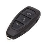 sourcing map 3 Buttons Key Fob Remote Control Case Shell Replacement for Focus