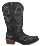 ROPER Women's Riley Western Boot, Black, 11