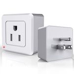 Ehaijia Thermostatically Controlled Outlet,Cold Weather Thermo Plug, Automatic Switch On Below 32°F&Off Over 50°F, Free from Turn Heater On by Yourself in Freezing Weather,Save Energy and Effort,2Pack