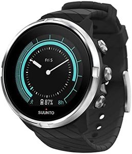 Suunto 9 GPS Sports Watch with Long Battery Life and Wrist-Based Heart Rate,Black