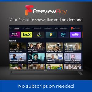 Cello 50" Smart TV – Full HD LED, WiFi, Freeview, 50-Inch